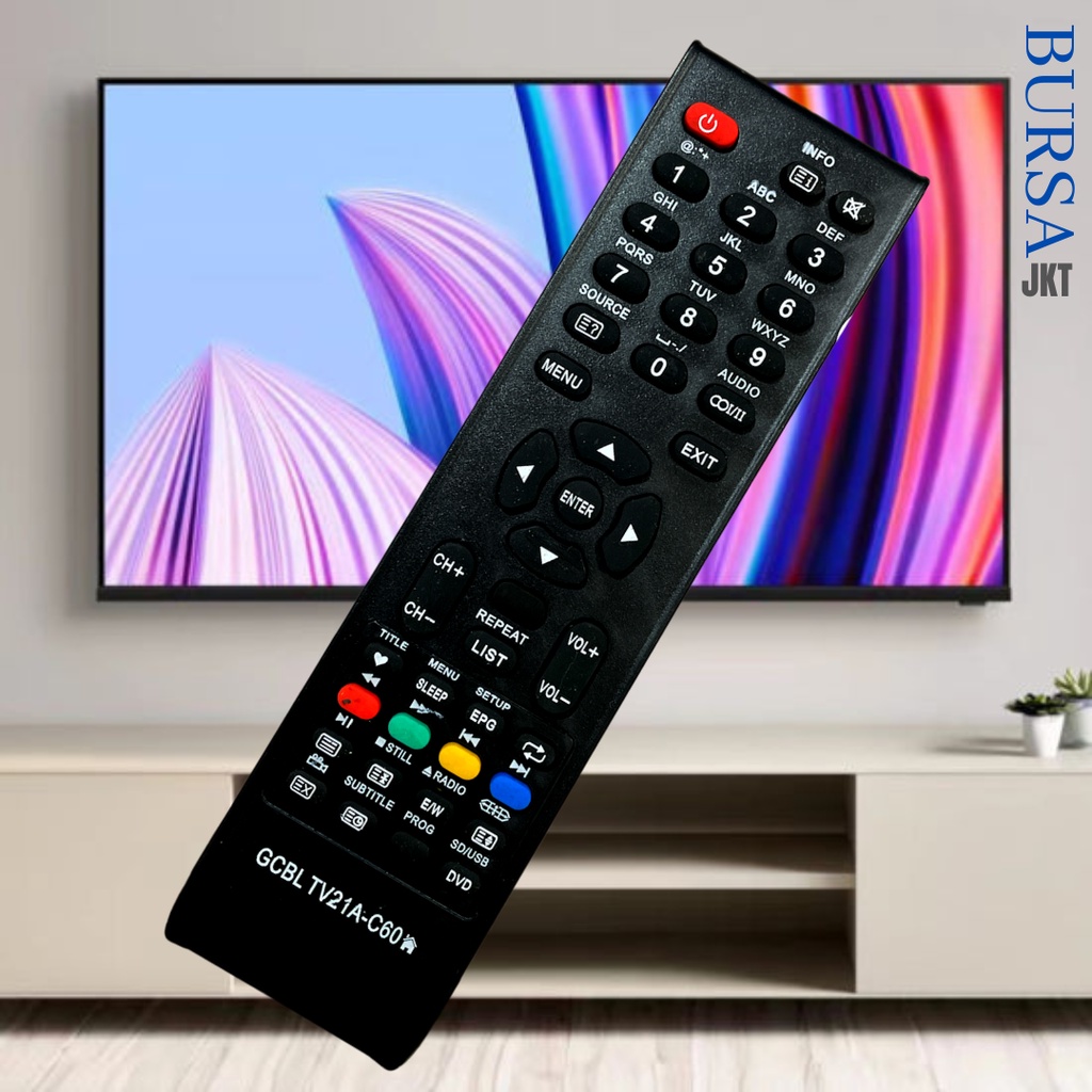 REMOTE CHANGHONG CHIQ SMART TV ANDROID11 DIGITAL NETFLIX YOUTUBE