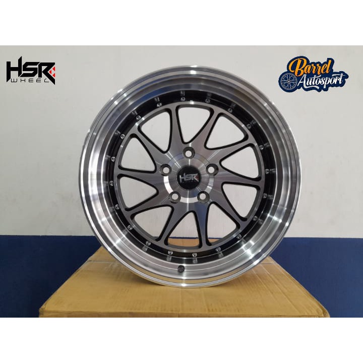 Velg Racing Ring 17 HSR OZORA Pcd 5X114,3 Lebar 75/85 40/35 BMFL