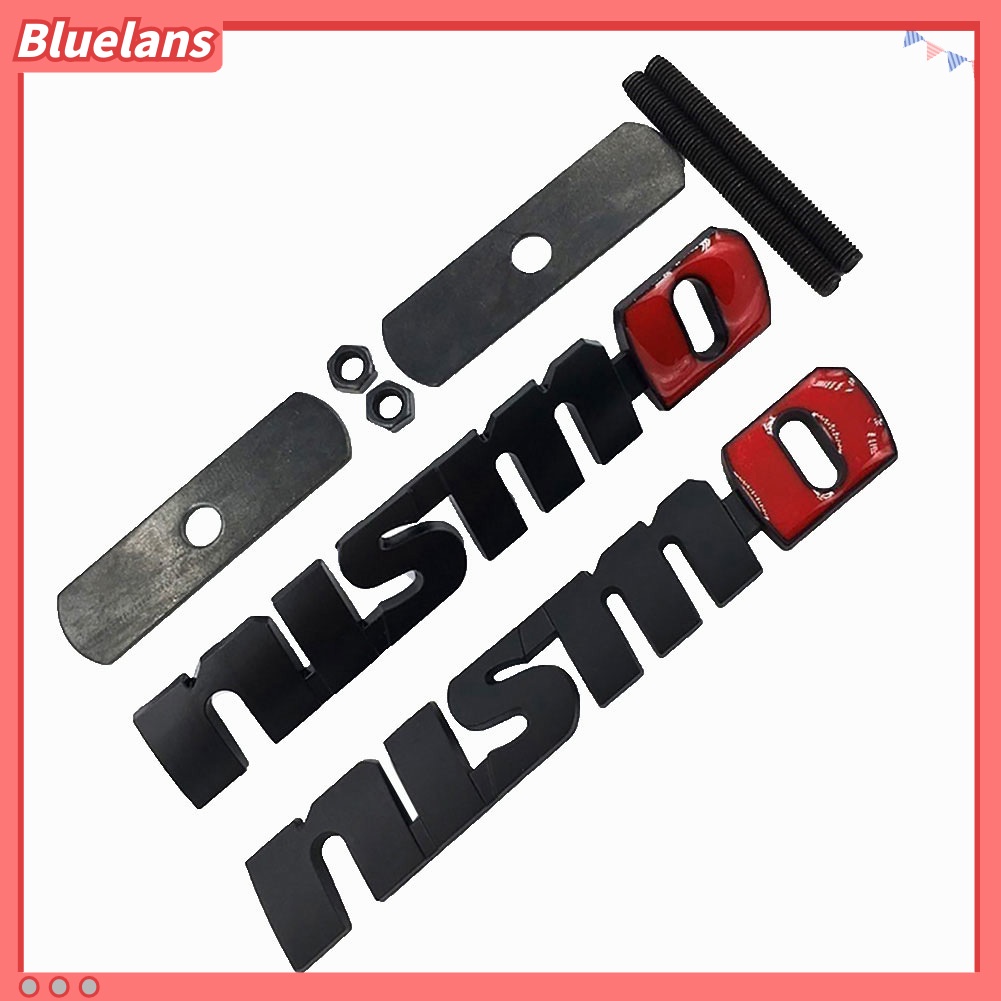 Stiker Emblem Logo NISMO Bahan Metal Untuk Dekorasi Grill Depan Mobil