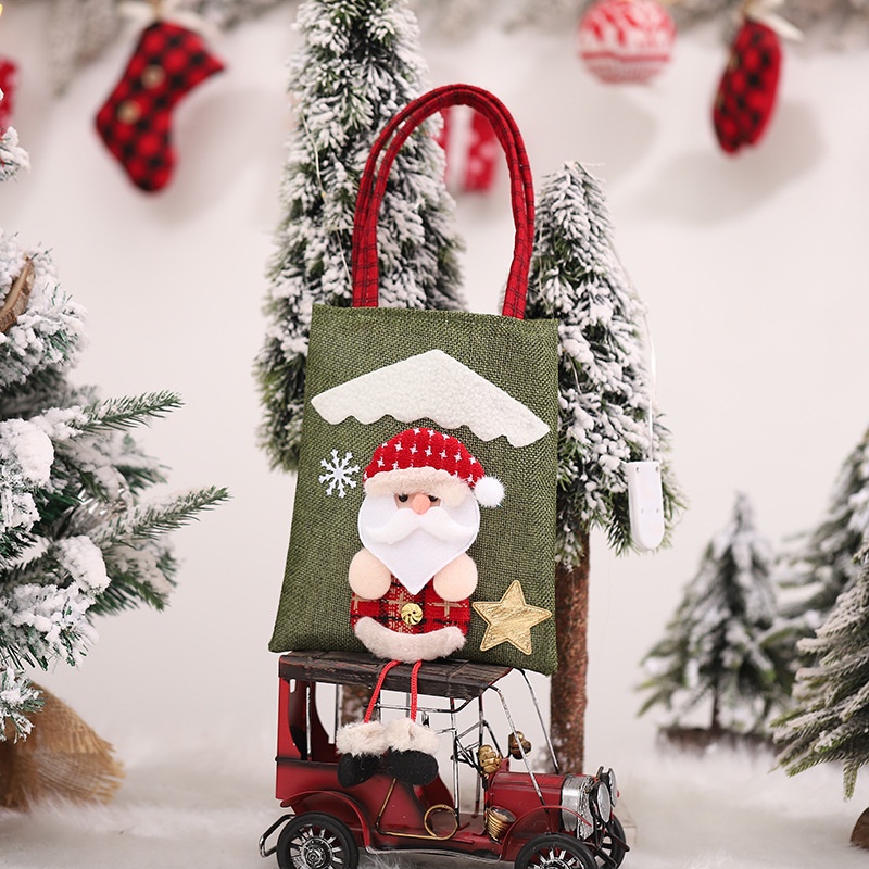 Serenity Tas Totebag Natal Anak / Tas Hadiah Natal / Merry Christmas / Totebag Premium Import / Tas Karakter / Unisex - TN01