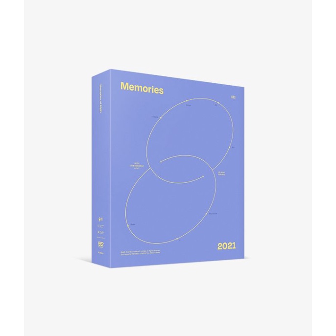 BTS MEMORIES 2021 + DALMAJUNG MERCH