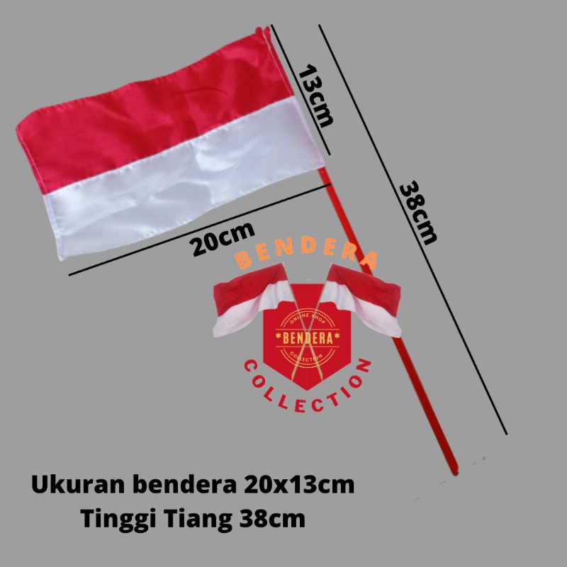 Jual Bendera Merah Putih Bendera Carnaval Bendera Plastik Bendera Tiang