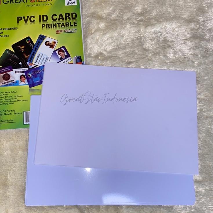 

Update PVC ID Card Great Star Hijau 5 Set ✔