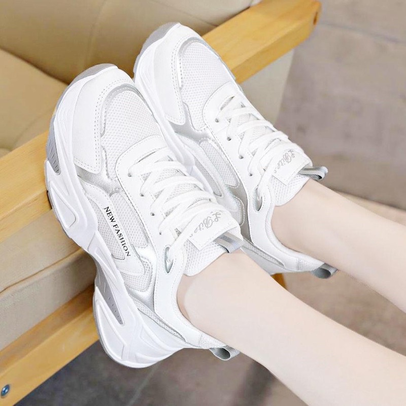 (FREE KAOS KAKI &amp; BOX) SN013 SEPATU SNEAKERS WANITA IMPORT KOREA FASHION