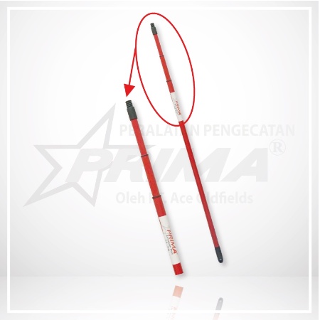 PRIMA TONGKAT CAT EXTENSION POLE GAGANG KUAS ROLL 1,1M - 3M - PEMANJANG KUAS ROLL /TONGKAT ROLL CAT