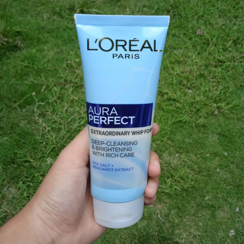 Jual L'Oreal Paris Aura Perfect Whip Foam Facial Wash 100ml 100 ml