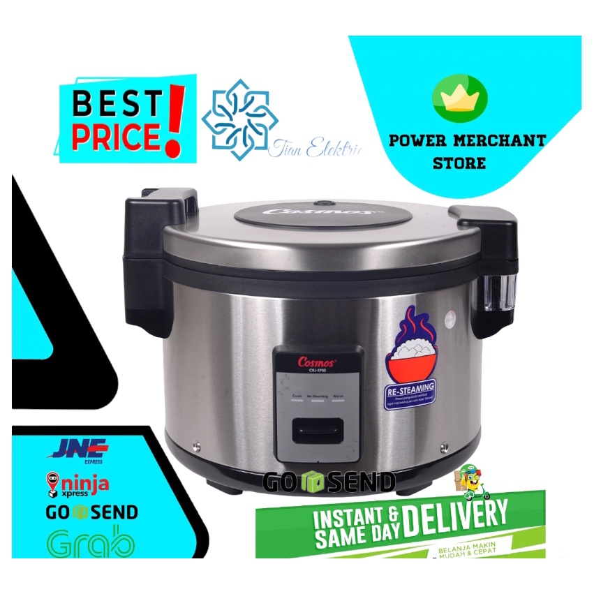 COSMOS CRJ-5908 MagicCom 14 Liter Nonstick 1600 Watt