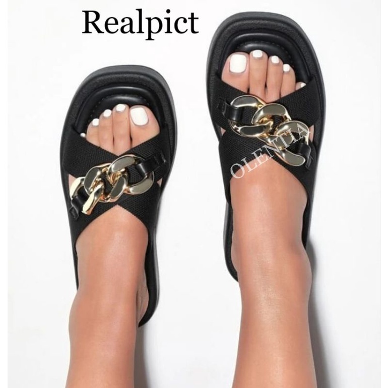 Sandal Wanita Sandal casual wedges platform SR 08