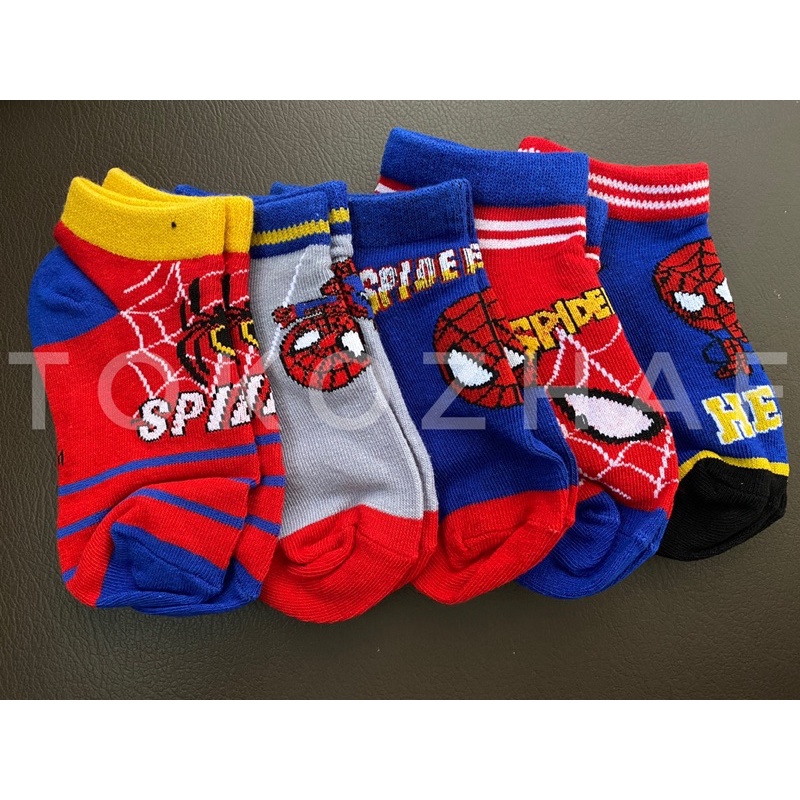 Kaos Kaki Anak Cowok Cewek Laki Laki Superhero Perempuan Disney Princess