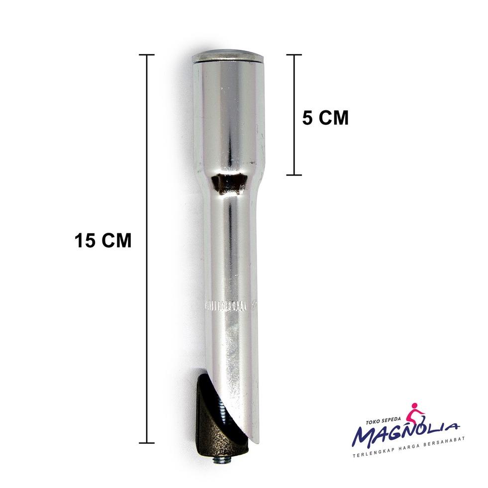 Adaptor Stem Stir Sepeda MTB Gunung 2to 28.6 Stir Oversize Komponen Sepeda MTB Gunung - Chrome ▪ DLG