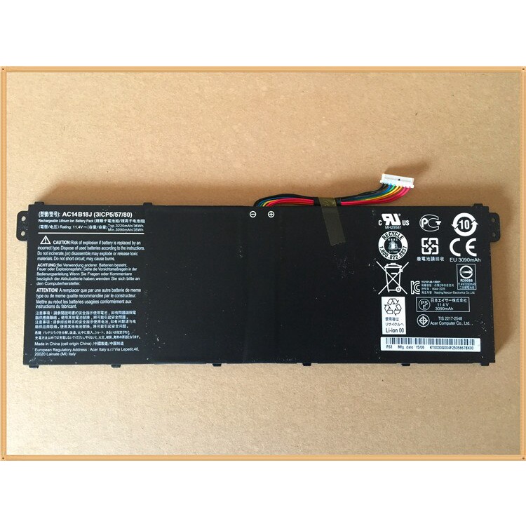 ORIGINAL BATERAI ACER E3-111 E3-112 ES1-511 AC14B18J AC14B13J