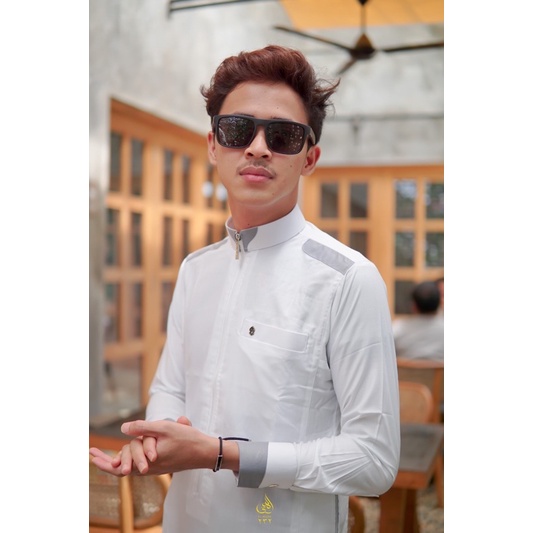 Gamis Pria / Jubah Terbaru Atqiya Exclusive Dan EL Huda 232 / Thobe Mostafa Manset