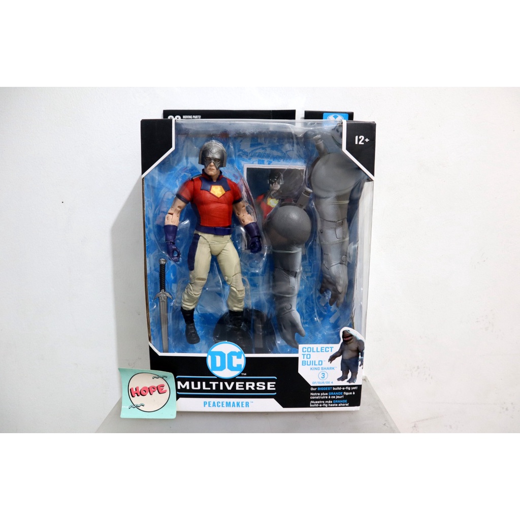 Action Figure Mcfarlane Peacemaker The Suicide Squad Build a Figure King Shark