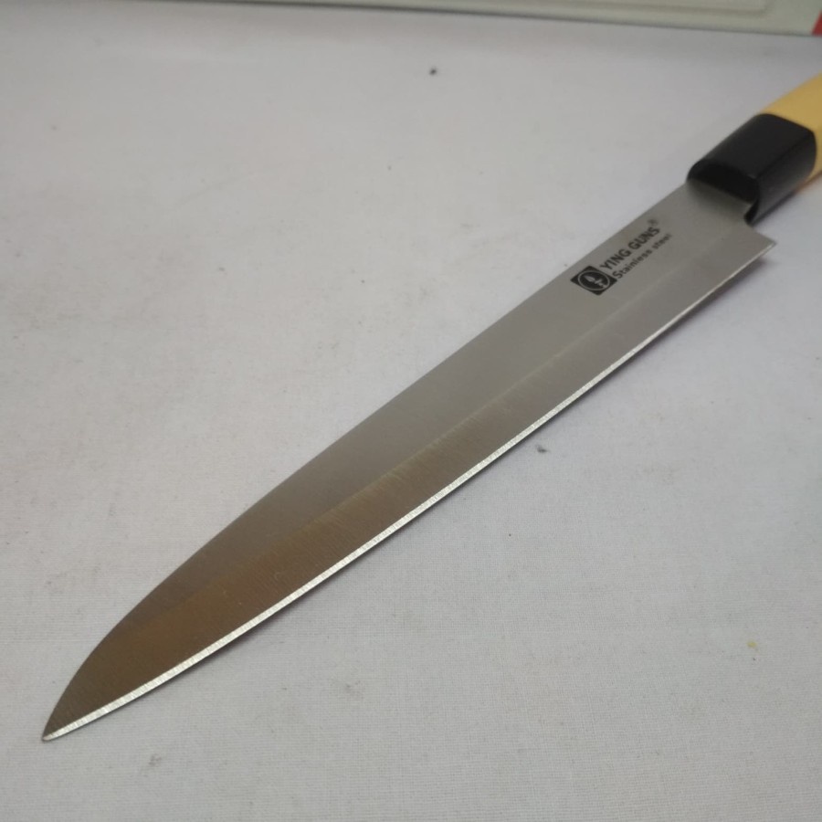 Pisau dapur ramping 8&quot; 8 inch motif kayu