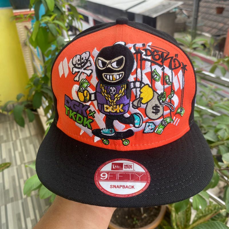 Topi New Era x TKDK x DGK Snapback Cap