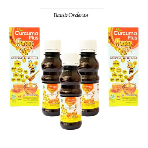 

Curcuma Plus Honey Vit Madu Multivitamin Rasa Jeruk 100ml