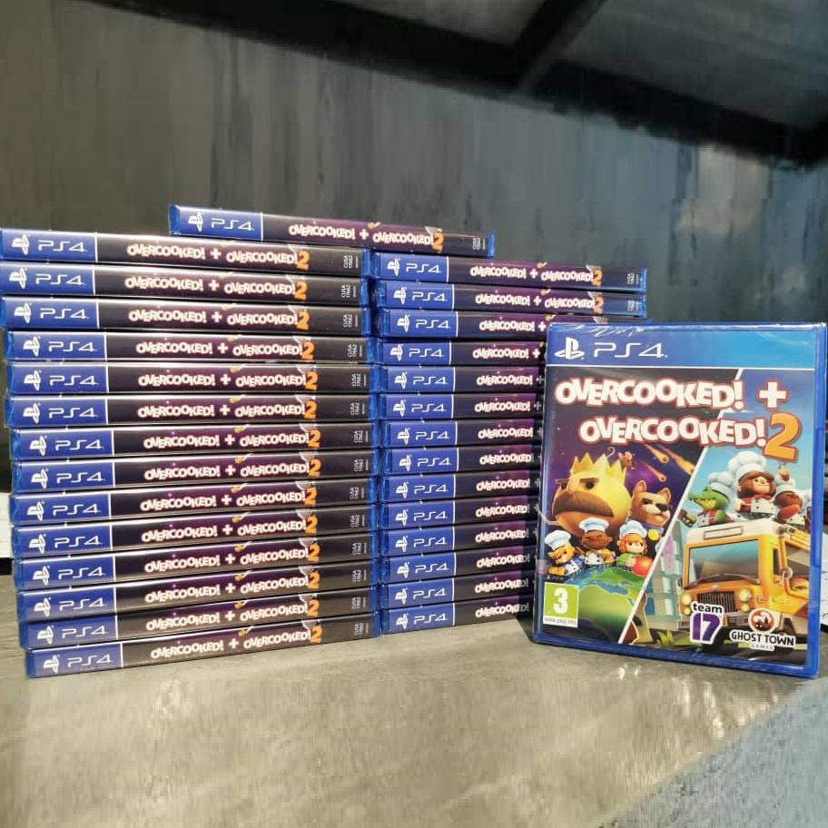 PS4 Overcooked + Overcooked 2