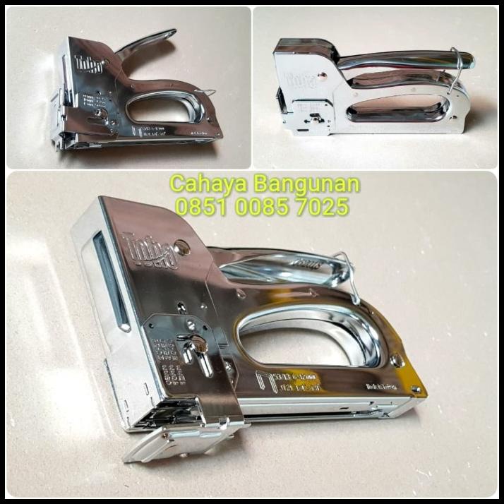 Staple Gun Tacker Staples Steples Tembak Kardus Jok Toho Multifunction