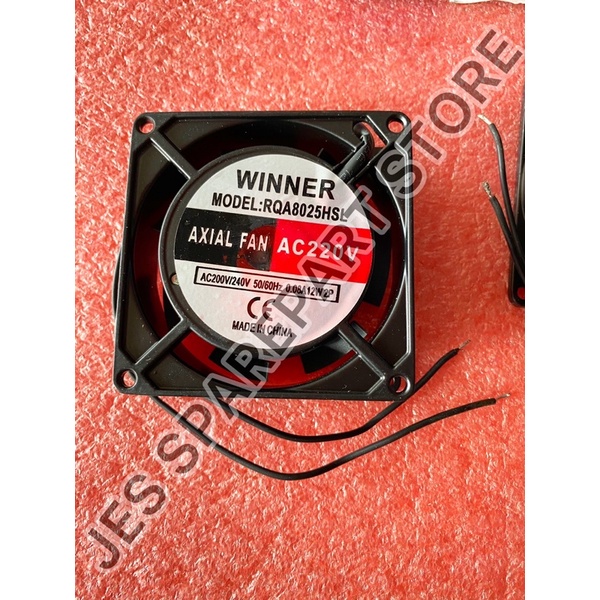 WINNER COOLING FAN /  FAN AC RQA8025HSL 8CM x 8CM