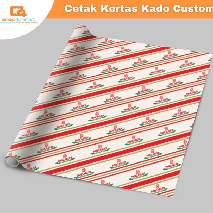 

Cetak Print Kertas Kado Custom Costum Kustom Jumbo Kemasan Wajah Logo