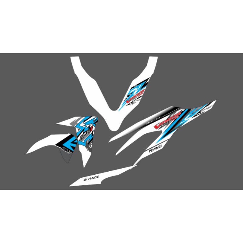 STRIPING VARIO NEW 125 150 VARIO 2019 2021 CUSTOM TRANSPARAN VIETNAM