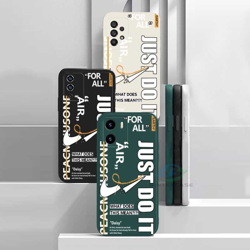 Redmi Note 11S 11 Pro Redmi 10 5G 10C 10A 9C 9T 9A Note10 5G Note 10S Note9 Note8 Note7 Poco M3 Pro X3 Pro NFC Fashion Brand Desain Logo Lanyard Silicone Phone Case Binteacase