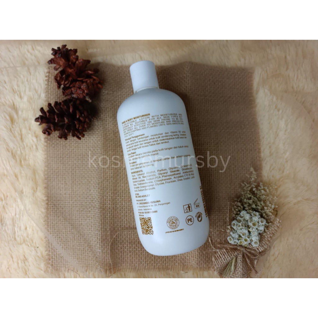 MUSK BY MILANO ASHLEY Hand &amp; Body Lotion Moisturiser 500 ML