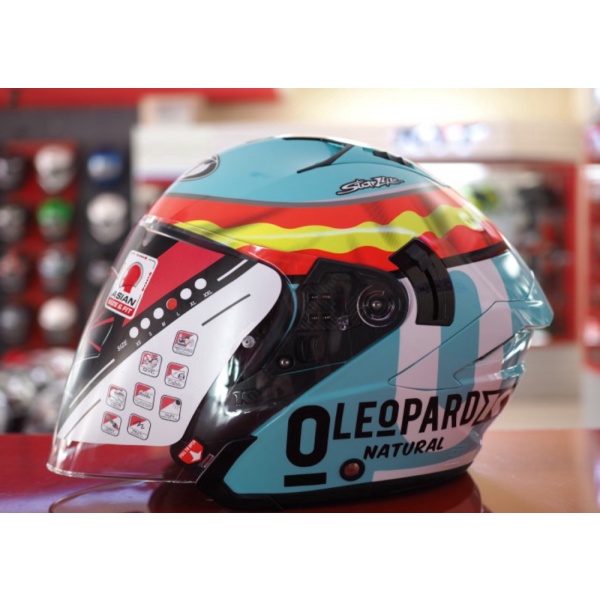 Promo accessories KYT NFJ Jaume Leopard 26SZ2 Limited