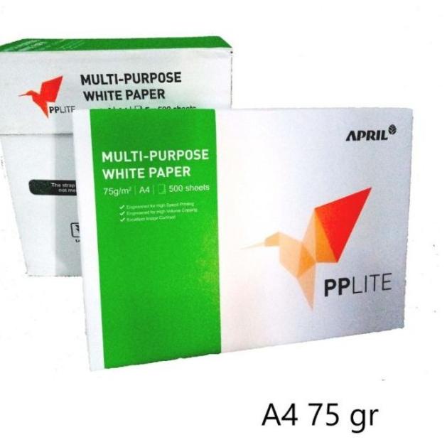 

Terjangkau Kertas HVS PP Lite Kertas Fotocopy A4 75gr - 1 Ream 500 lembar ✔