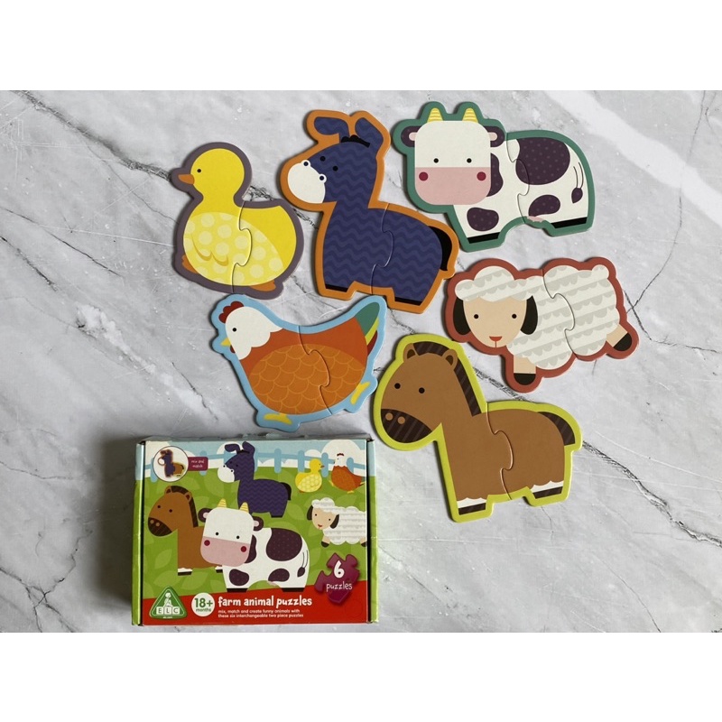 ELC Farm Animal Puzzle (Preloved)