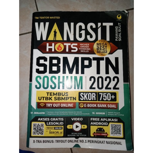 

Wangsit SBMPTN 2022 bekas