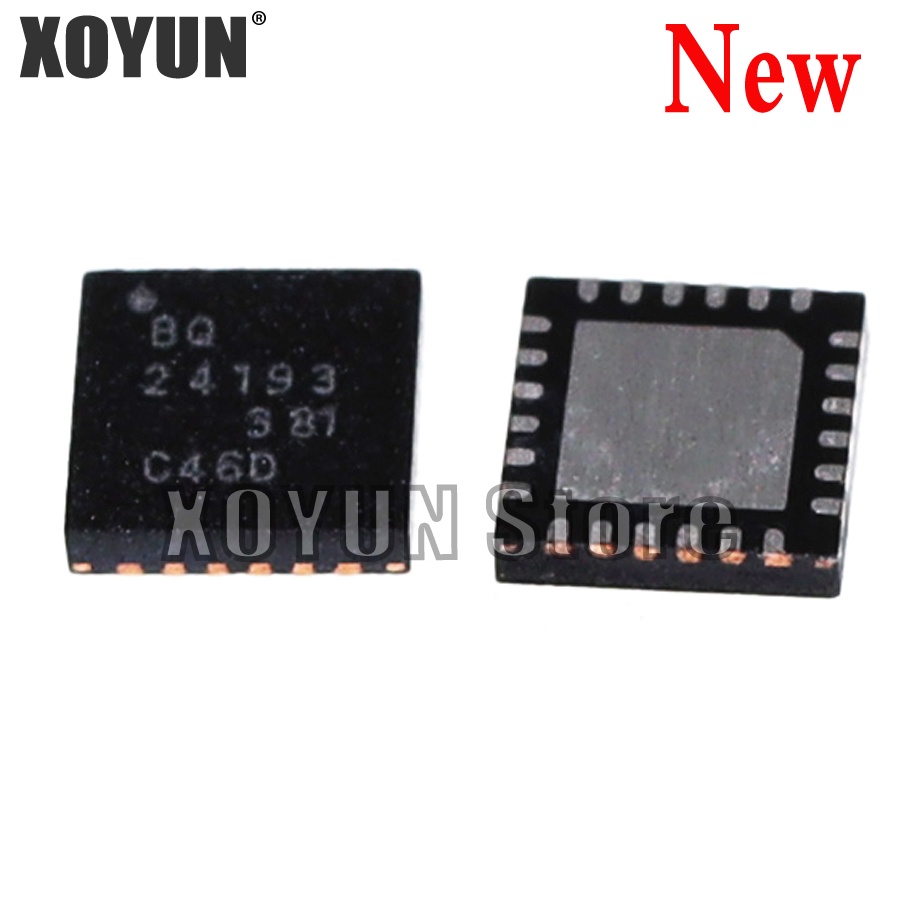 ((5Biji)100% New BQ24193 BQ24770 BQ24773 BQ24195L BQ24297 BQ24292I QFN Hajatan Baru