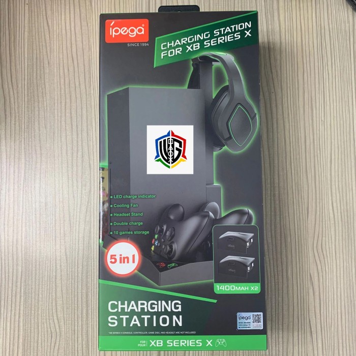 Baterai Ipega Xbox Series X Multifunctional Charging And Cooling Base 5 In 1