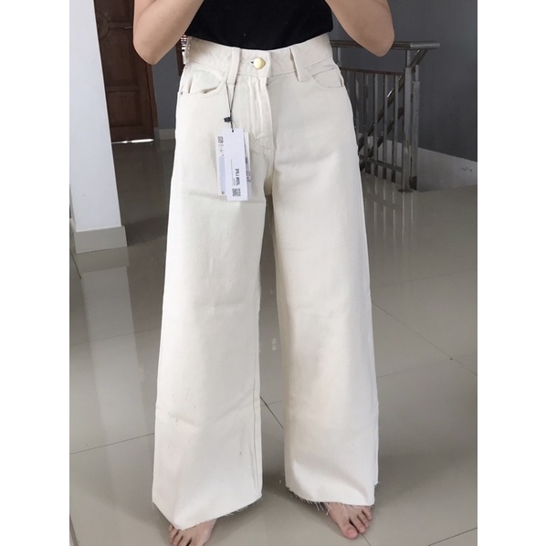 Zara Super Wide Cullote Jeans