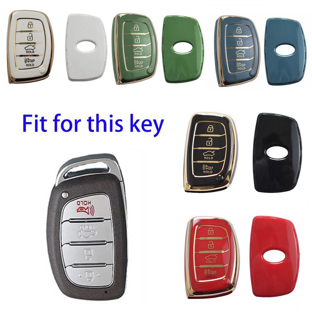 Preva Remote Key Case Soft TPU Pelindung Aksesoris Mobil Key Fob Cover