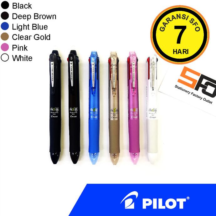 

[COD] Pen Pilot Frixion 4 in 1 0.5mm CUCI GUDANG Kode 376