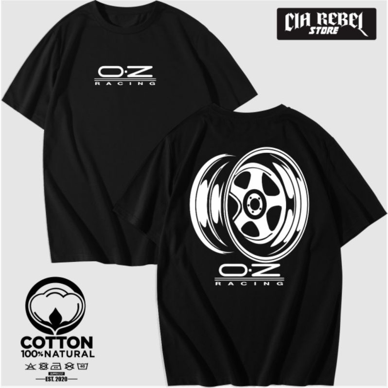 KAOS BAJU VELG OZ FUTURA KAOS OTOMOTIF - CIA REBEL