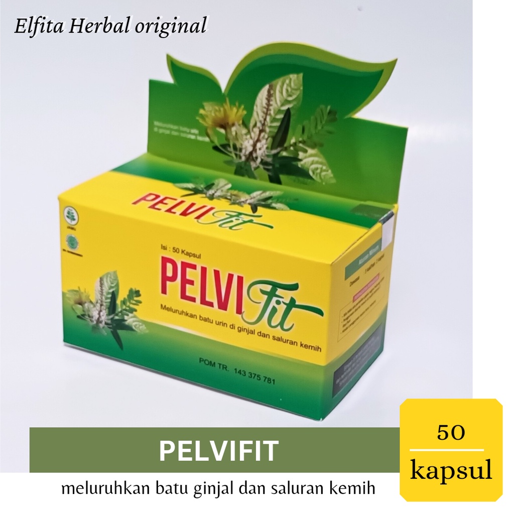 Pelvifit Herbal Batu Ginjal 50 kapsul Naturafit