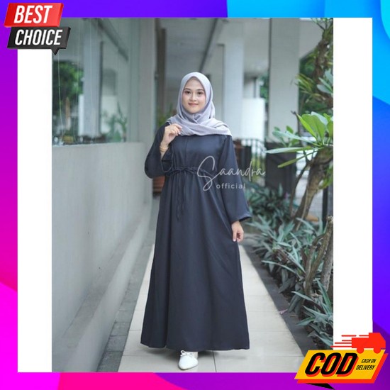 Buju Muslimah Syari Bju Sarii Games Remaja Lebaran Murah Ghamis Muslim Nabila Dress Gamis Remaja Dew