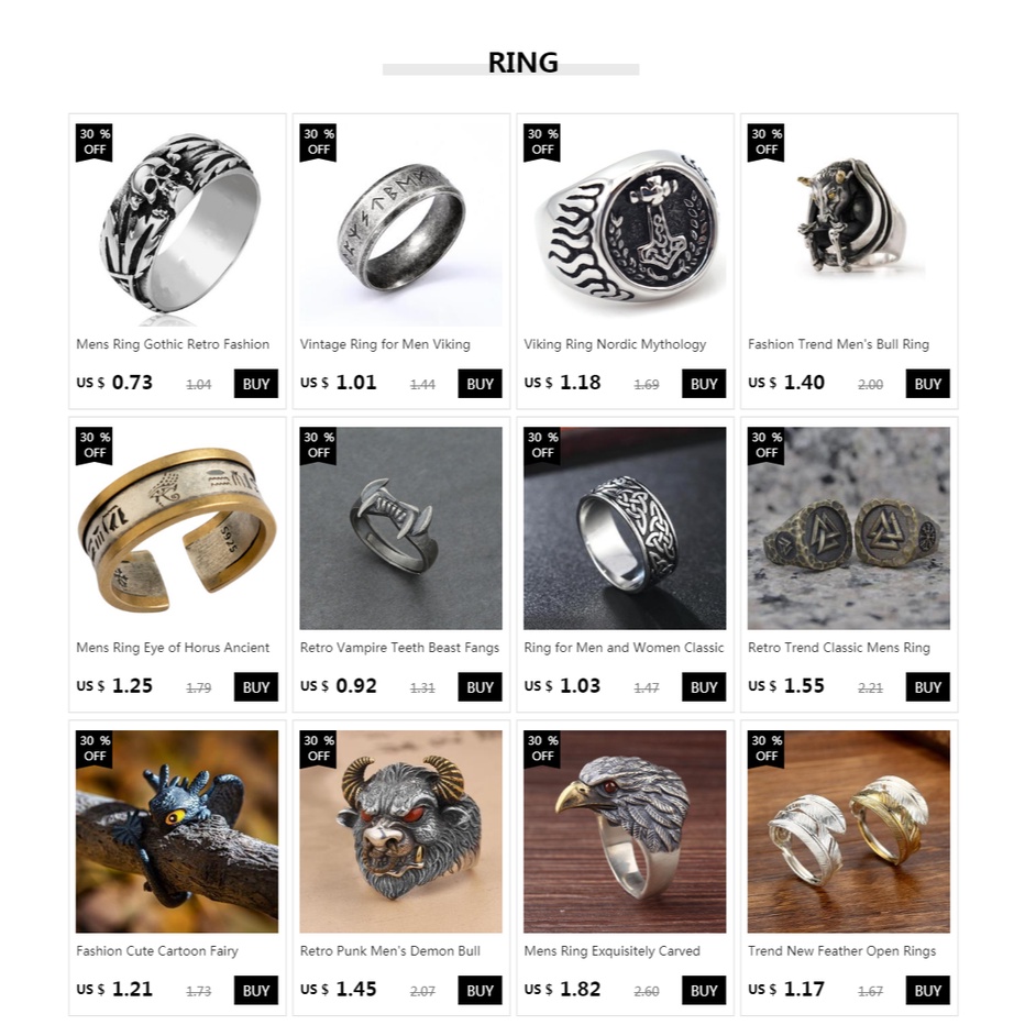 Cincin Model Terbuka Bahan Stainless Steel Lapis Silver Desain Scorpion Rock Adjustable Untuk Pria