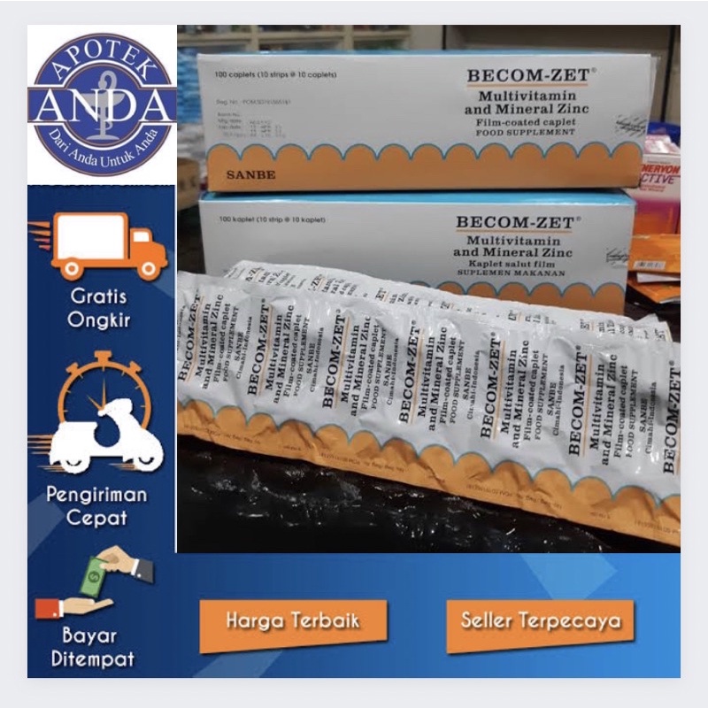 Becom Zet / Becom-Zet Strip 10 Tablet