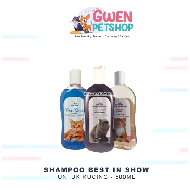 Shampo Kucing - Merk Best In Show - Shampoo Kucing