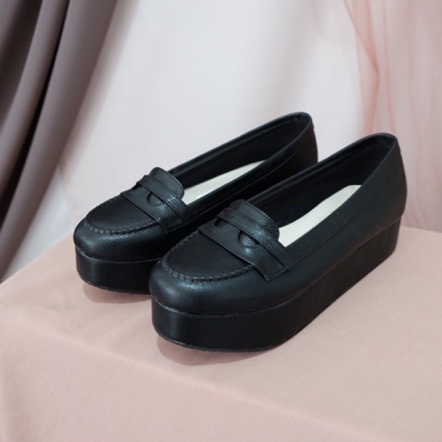 [SIAP KIRIM] Sepatu Wedges Wanita BRShoes5 Sepatu Kerja Casual Best Seller