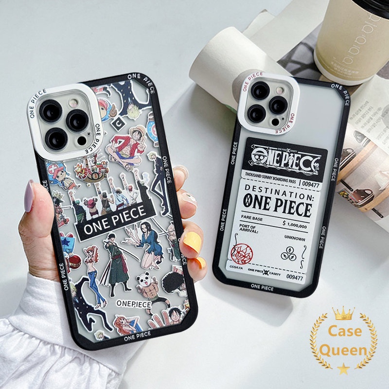 Soft Case Desain Tiket One Piece Untuk Vivo Y21 Y15 Y33S V21 Y31 Y15s Y35 Y11 Y12 Y20 Y12s Y75 Y21S Y51 Y91C Y1S Y15s Y21 Y12 Y30 Y23 Y1S Y50 Y1S Y23 Y01 Y95