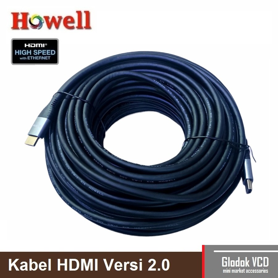 Howell Kabel hdmi 4K Versi 2.0 25m