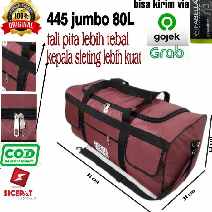 TAS PAKAIAN BESAR FABELLA TAS MUDIK TAS PAKAIAN JUMBO TAS JINJING