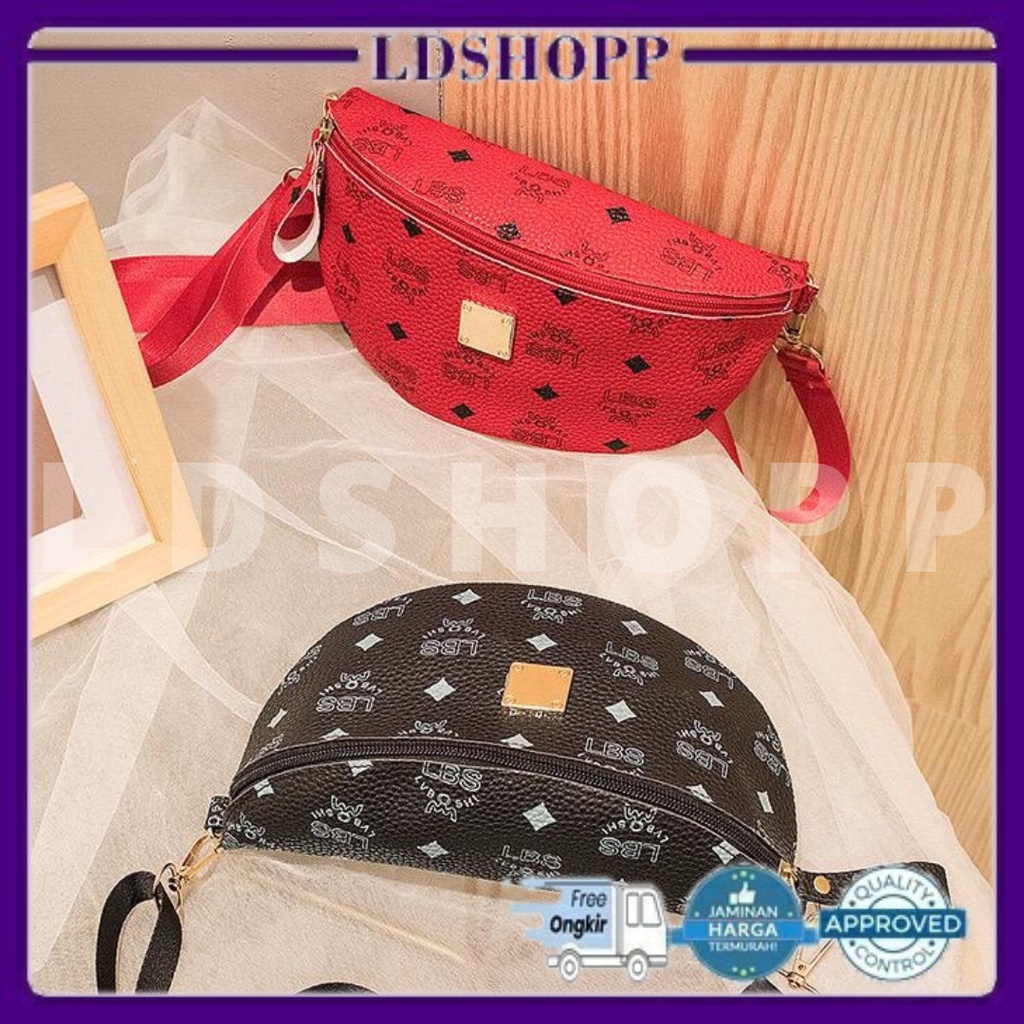 LDS 307-85 WAIST BAG WANITA LBS IMPORT TAS WANITA WAIST BAG IMPORT KEKINIAN