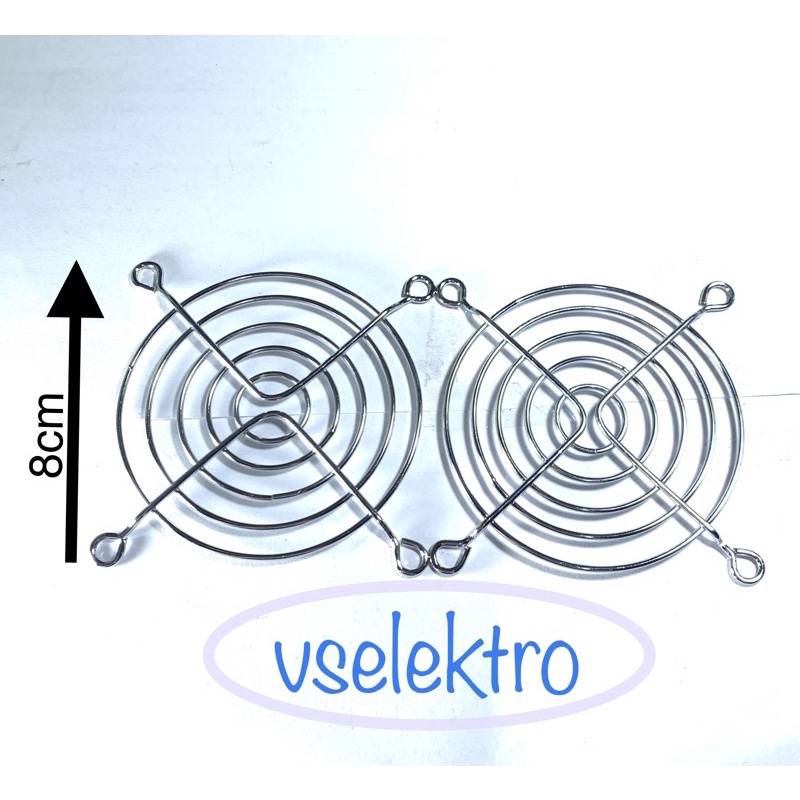 RAM FAN 8x8 CM/ KAWAT METAL/GRILL FAN 8CM/GRILL KIPAS 8cm/TUTUP KUPAS 8cm / COVER GRILL FAN