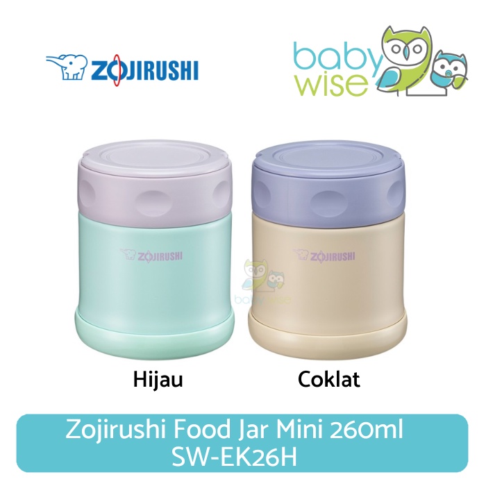 Zojirushi Food Jar Mini 260ml SW-EK26H - Termos Makanan