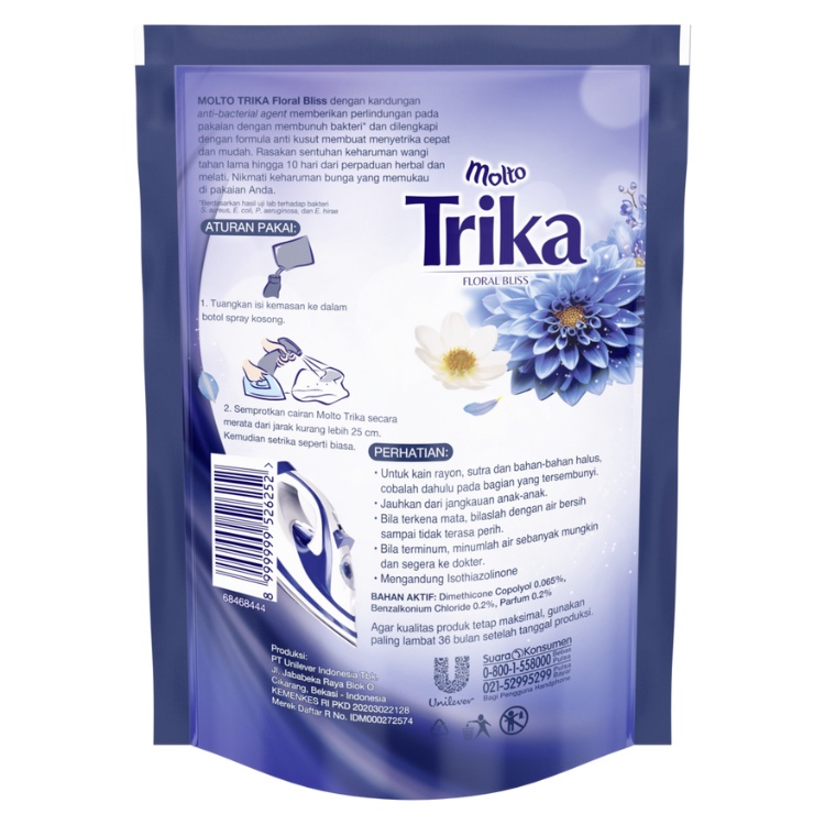 MOLTO TRIKA FLORAL BLISS 400 ML (N015305)